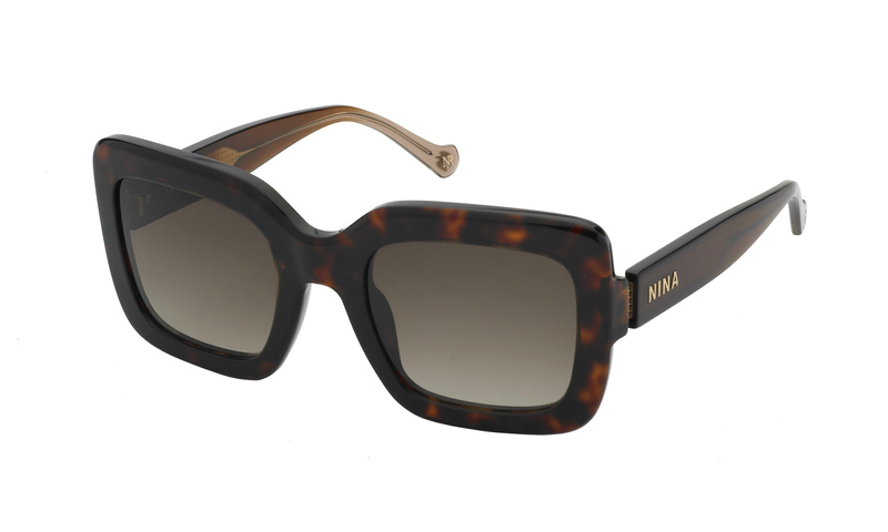 Okulary NINA RICCI SNR322530714. Okulary przeciwsłoneczne, Kolor brązowy. Kobieta.