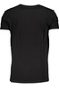 T-SHIRT MĘSKI Z KRÓTKIM RĘKAWEM KLASY CAVALLI CZARNA
