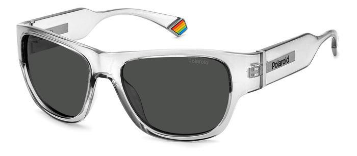 Okulary POLAROID PLD6197SKB7F5. Okulary przeciwsłoneczne, Kolor szary. Unisex.