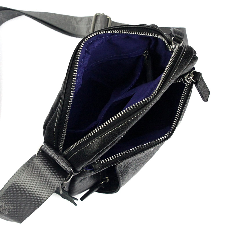 Harvey Miller Polo Club saszetka miejska torba na ramię skóra naturalna