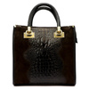 Damska torebka ze skóry naturalnej Luka 26-072 CROCO