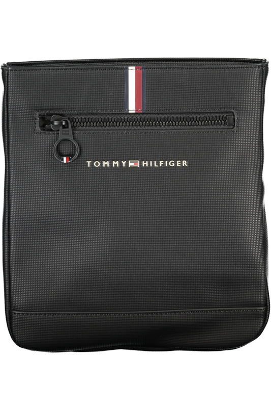 CZARNA TORBA NA RAMIĘ MĘSKA TOMMY HILFIGER