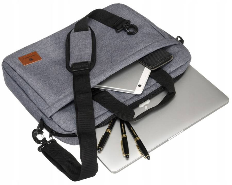 Torba na laptopa z wytrzymałego poliestru - Peterson