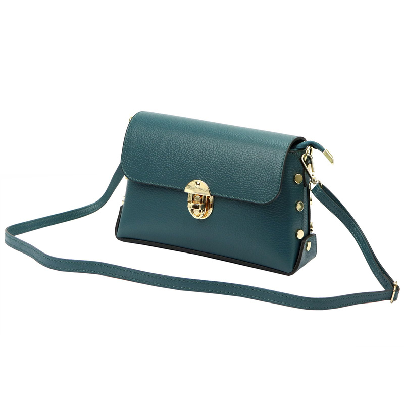 Luka damska listonoszka torebka przez ramię skóra naturalna stylowa