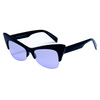 Okulary ITALIA INDEPENDENT 0908-009-GLS. Okulary przeciwsłoneczne, Kolor czarny. Kobieta.