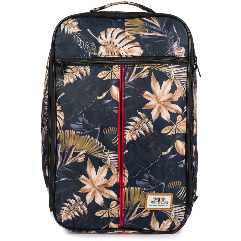 Plecak Podróżny Lekki Bagaż Podręczny Samolotowy Ryanair Wizzair Beltimore złote liście Q77