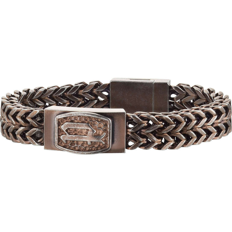 Biżuteria POLICE 25693BSEBR03S. WRIST, Kolor . Mężczyzna.