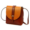 Gregorio damska listonoszka skora naturalna torebka z klapą na ramię