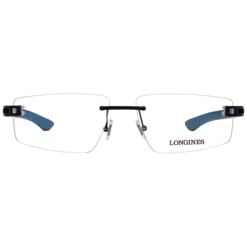 Okulary LONGINES LG5007H56002. EYEGLASSES, Kolor czarny. Mężczyzna.