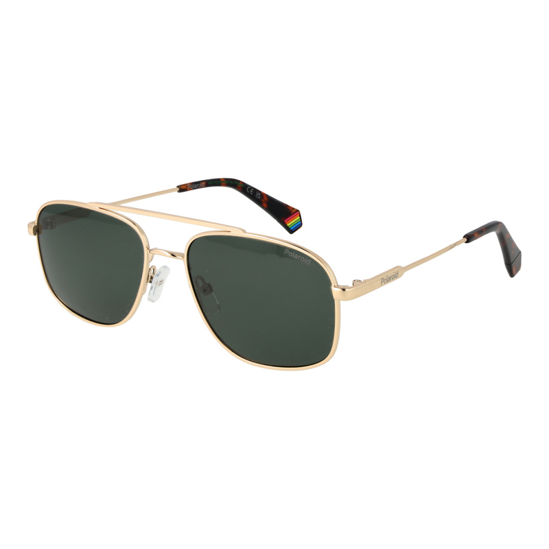 Okulary POLAROID PLD6235SX56PE. Okulary przeciwsłoneczne, Kolor złoty. Mężczyzna.