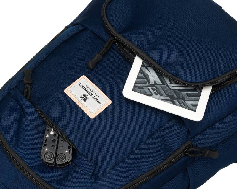 Materiałowy plecak męski Peterson PTN 77712