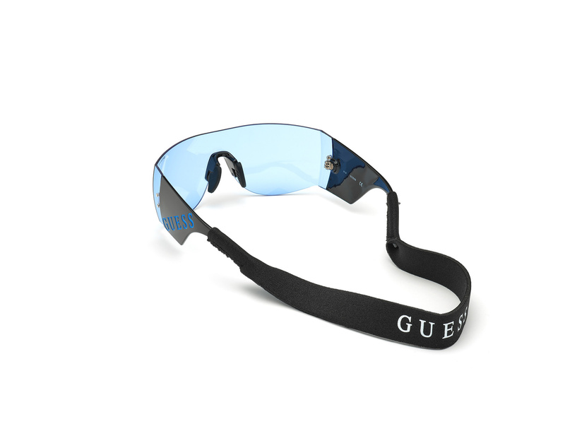 Okulary GUESS GU76620001V. Okulary przeciwsłoneczne, Kolor czarny. Kobieta.