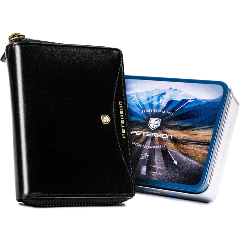 Skórzany męski portfel Peterson PTN 340.01