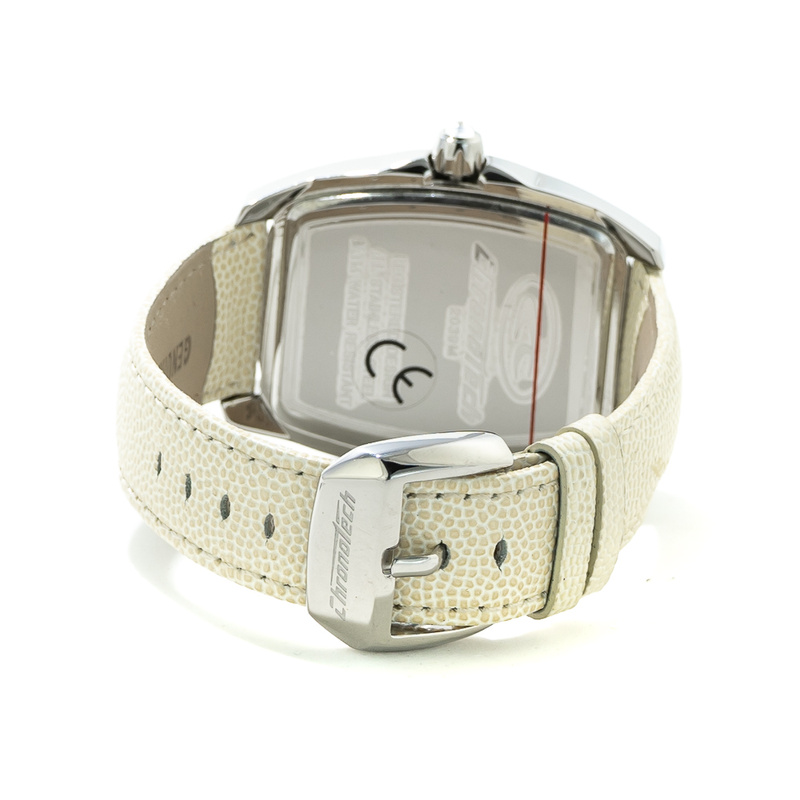 Zegarek CHRONOTECH CT2039M-20. Kwarcowy, Kolor beżowy. Unisex.
