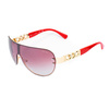 Okulary GUESS GO00037-0032G. Okulary przeciwsłoneczne, Kolor czerwony. Kobieta.