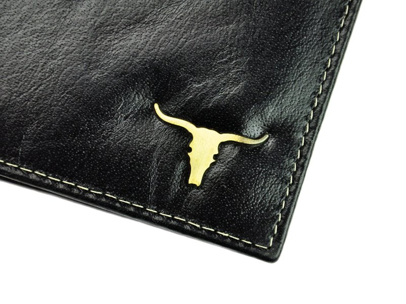 Klasyczny skórzany męski portfel Buffalo Wild