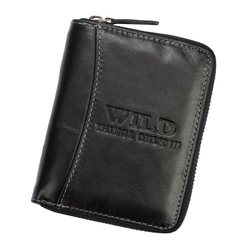 Skórzany męski portfel Wild Things Only 5508-S