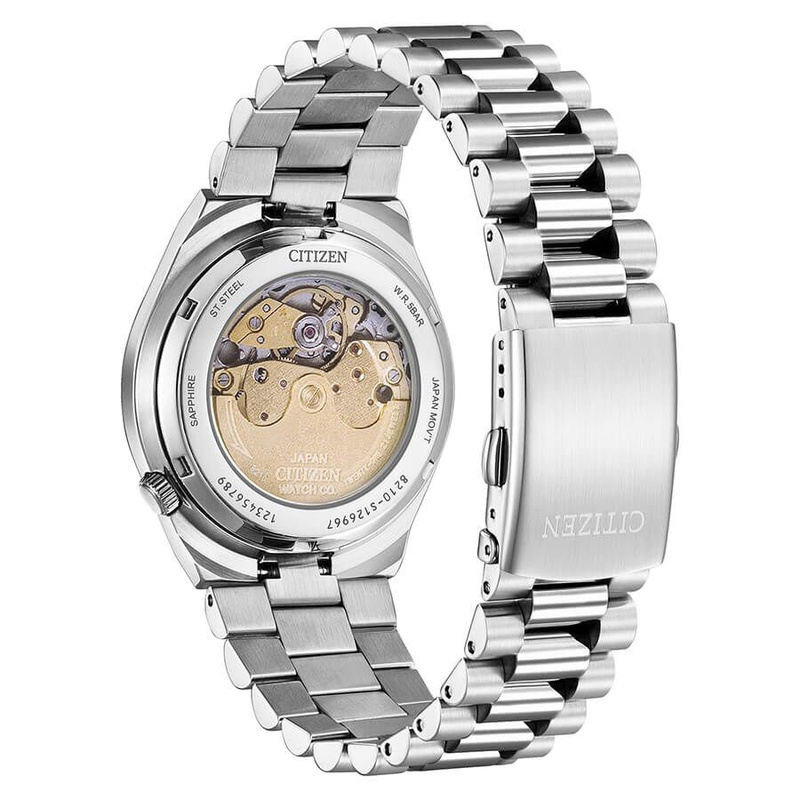 Zegarek CITIZEN NJ0151-88M. Automatyczny, Kolor niebieski. Mężczyzna.