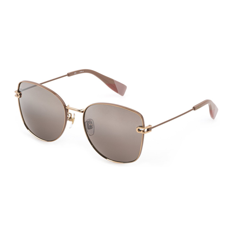 Okulary FURLA SFU457-582AMG. Okulary przeciwsłoneczne, Kolor brązowy. Kobieta.