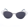 Okulary ITALIA INDEPENDENT 0219-075-075. Okulary przeciwsłoneczne, Kolor srebrny. Kobieta.