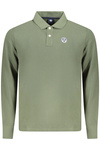 NORTH SAILS M�SKA KOSZULKA POLO Z D�UGIM R�KAWEM, ZIELONA