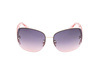 Okulary GUESS GO00034-6528B. Okulary przeciwsłoneczne, Kolor różowy. Kobieta.