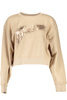 BLUZA GUESS JEANS BEZ ZAMKA DAMSKA BEŻOWA