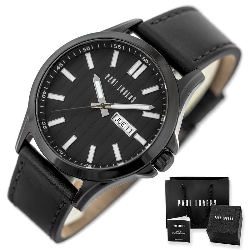 ZEGAREK MĘSKI PAUL LORENS -    PL8071A3-1A5  (zg374c) + BOX