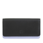 DUDU portfel damski skóra naturalna podłużna portmonetka zatrzask