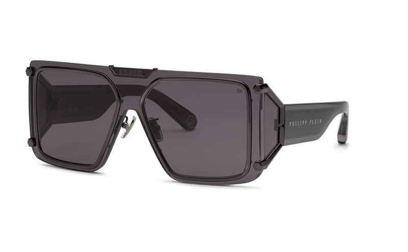 Okulary PHILIPP PLEIN SPP096M990I86. Okulary przeciwsłoneczne, Kolor szary. Mężczyzna.