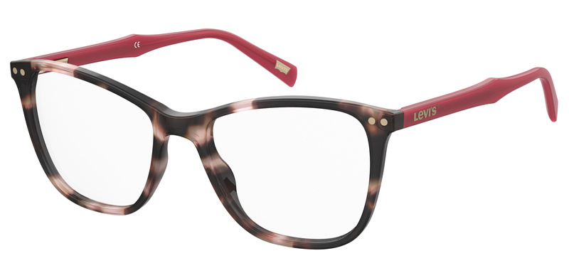 Okulary LEVI'S LV-5018-HT8. Okulary, Kolor różowy. Kobieta.