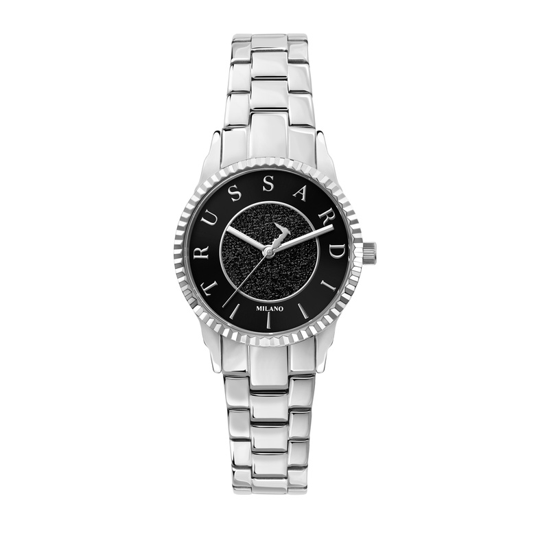 Zegarek TRUSSARDI R2453144503. Kwarcowy, Kolor czarny. Kobieta.