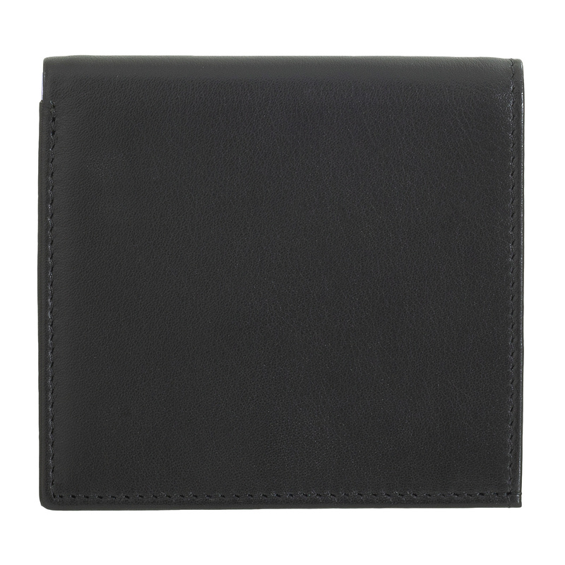 DuDu portmonetka portfel skóra naturalna Mała kontrastujące kolory RFID