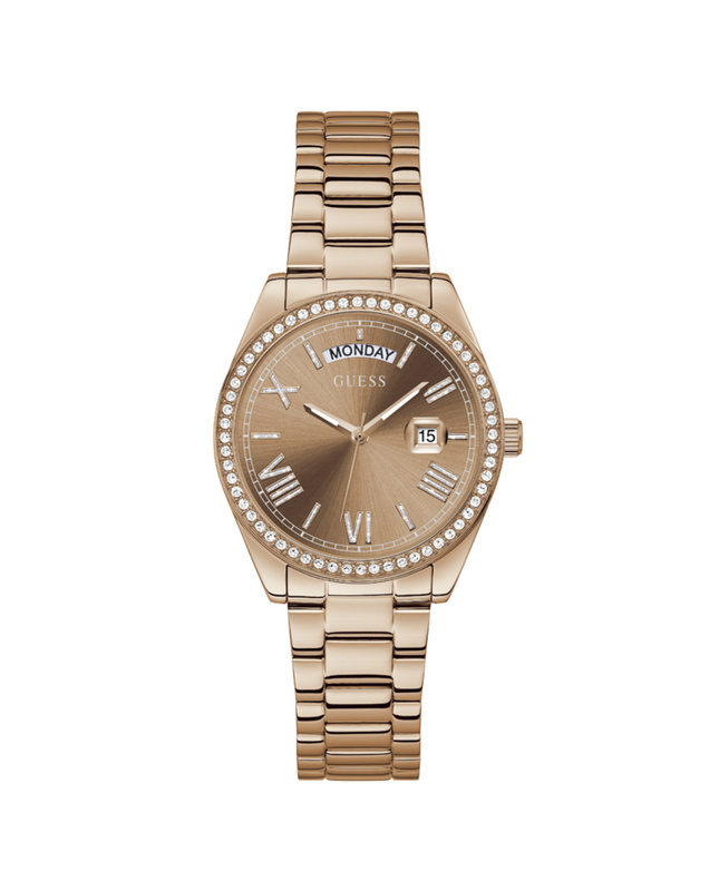 Zegarek GUESS GW0307L3. Kwarcowy, Kolor różowy. Kobieta.