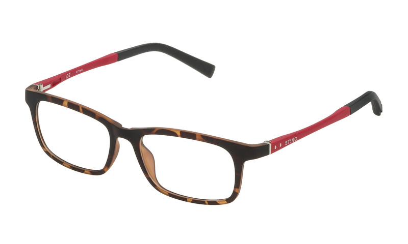 Okulary STING VSJ66046878Y. Okulary, Kolor havana. Dziecko.