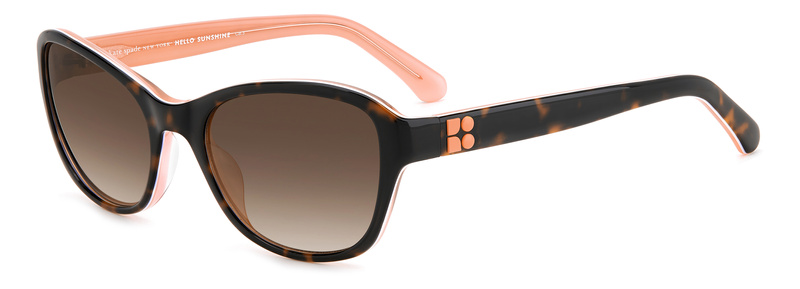 Okulary KATE SPADE GOLDA-G-S-086. Okulary przeciwsłoneczne, Kolor havana. Kobieta.