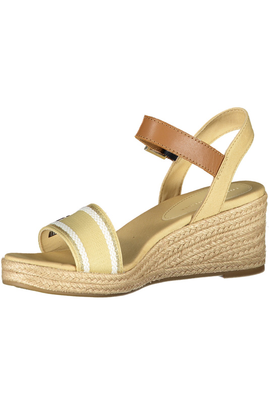 BEŻOWE BUTY DAMSKIE SANDAŁY TOMMY HILFIGER