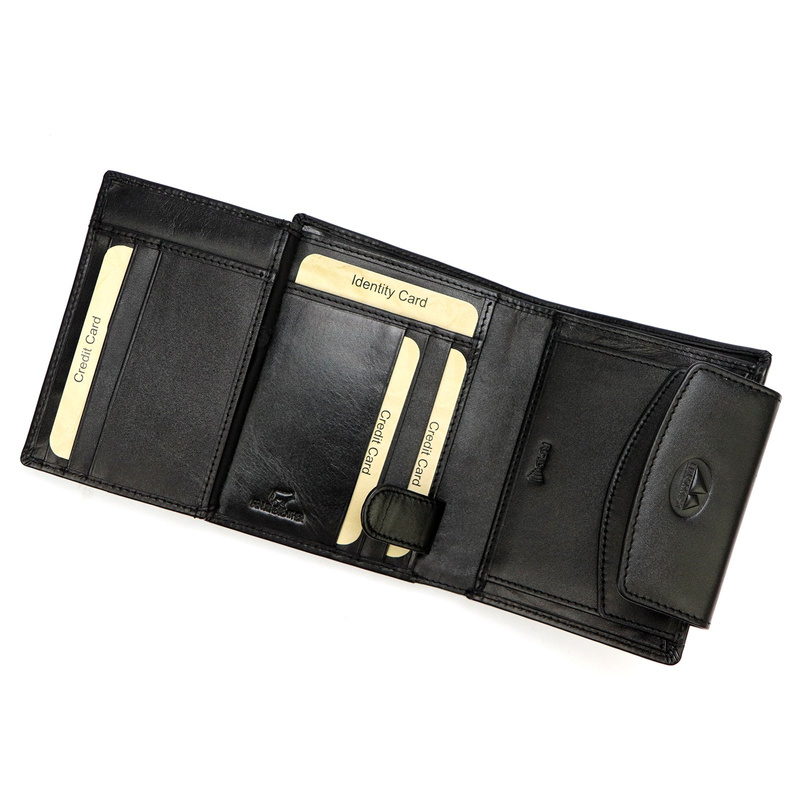 EL FORREST damska portmonetka skóra naturalna zgrabny pojemny portfel