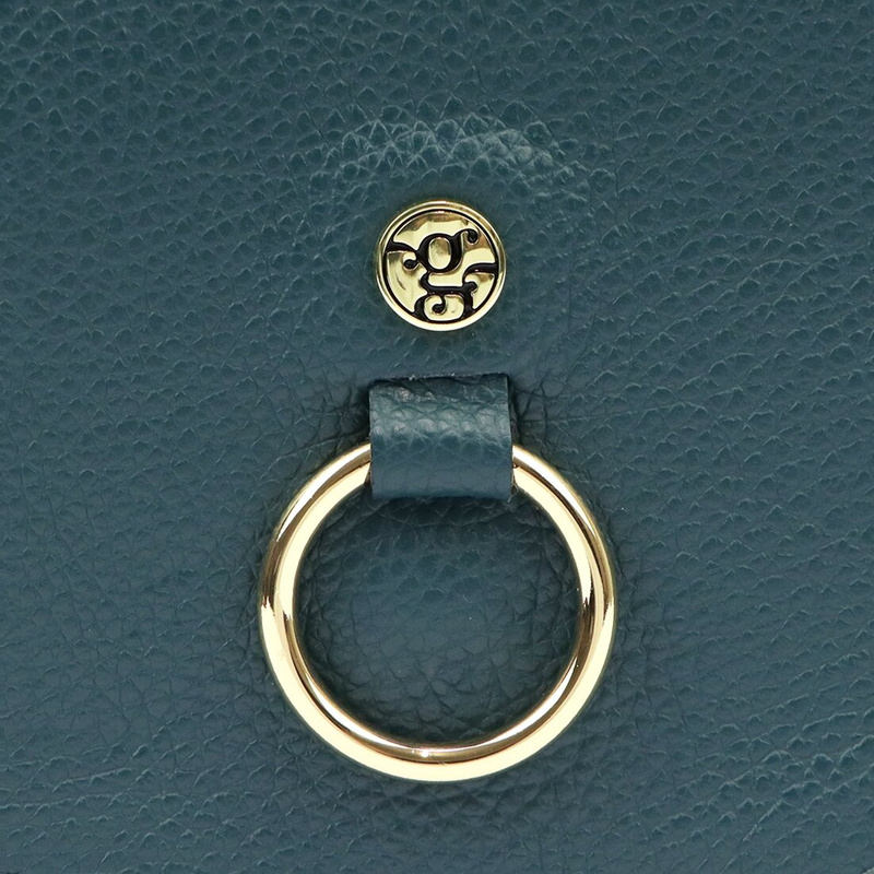 Gregorio skórzana damska listonoszka torebka zamykana klapą na magnes