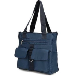 Granatowa damska torebka Beltimore lekka duża A4 J31