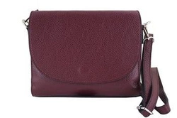 Torebka listonoszka damska - Barberini's  Bordowa
