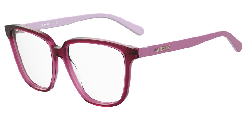 Damskie oprawki do okularów nerdy LOVE MOSCHINO