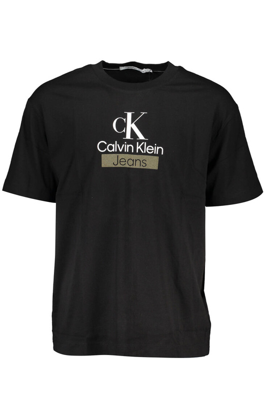 CALVIN KLEIN CZARNY T-SHIRT MĘSKI Z KRÓTKIM RĘKAWEM