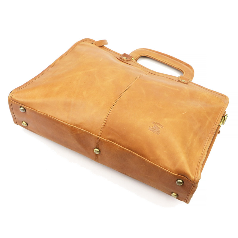 Always Wild aktówka na dokumenty teczka skórzana duża torba do pracy