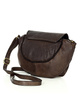 Marco Mazzini Torebka listonoszka skórzana saddle bag brąz caffe