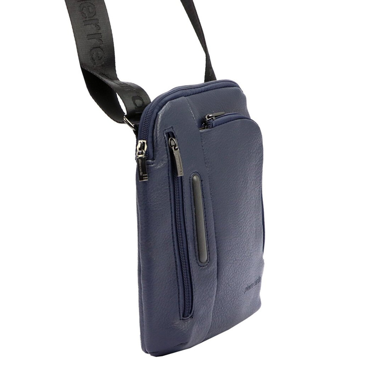 Pierre Cardin męska saszetka miejska torba przez ramię skóra ekologiczna