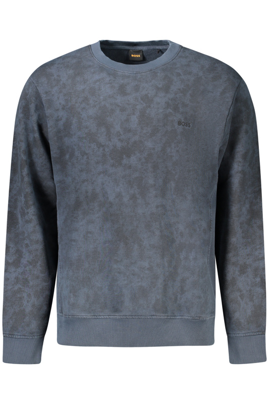 HUGO BOSS MĘSKA BLUZA Z ROZPINANYM NA ZAMEK NIEBIESKA