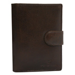 Skórzany męski portfel Peterson PTN N4L-BUF