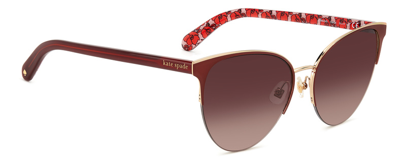 Okulary KATE SPADE IZARAGSC9AF73. Okulary przeciwsłoneczne, Kolor czerwony. Kobieta.