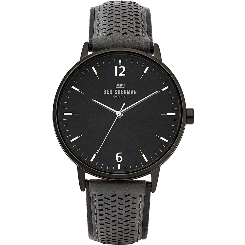 Zegarek BEN SHERMAN WB038E. Kwarcowy, Kolor czarny. Mężczyzna.